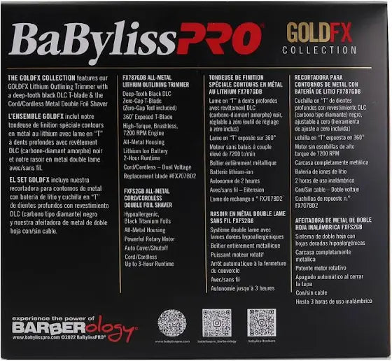 Babyliss Pro Gold FX Collection